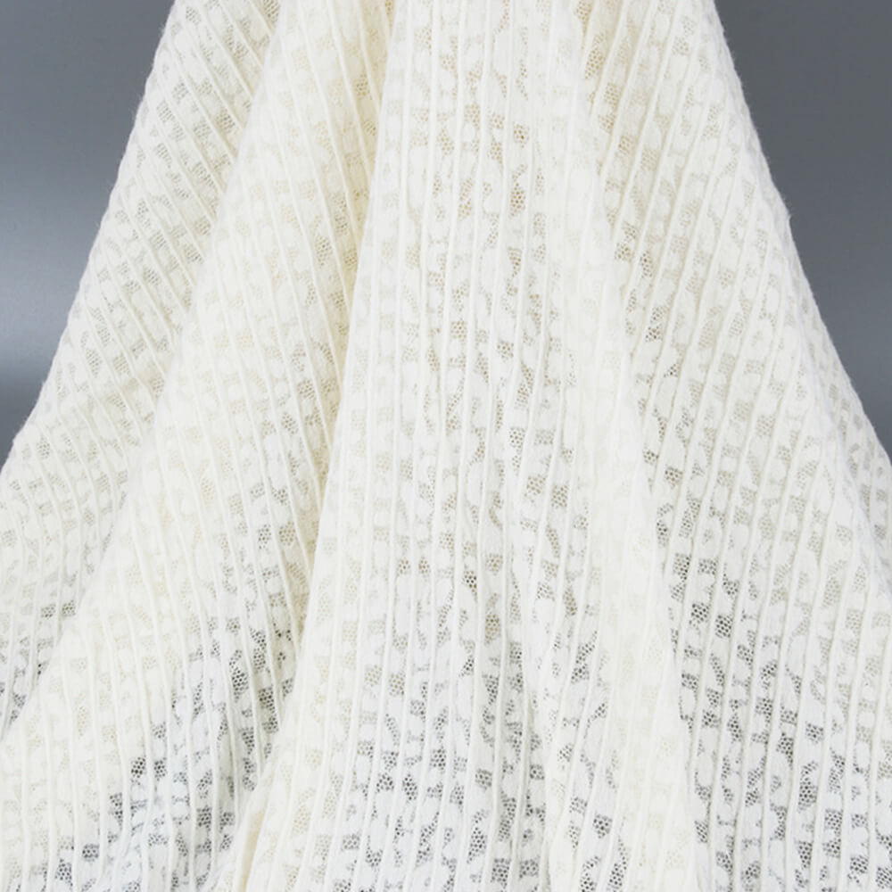 Lace Fabric Dress Nylon Warp Knit for Women's Wear Wholesale Supplier 3